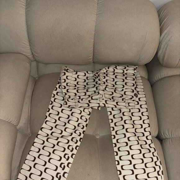 Reformation Off-White Mod Jeans Frequency - Picture 2 of 3